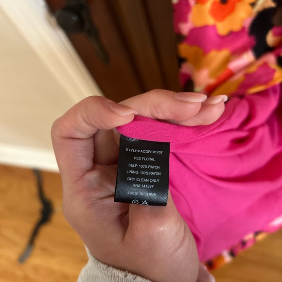 ASTR The Label “Bellerose Satin Midi Dress” - Picture 5 of 6